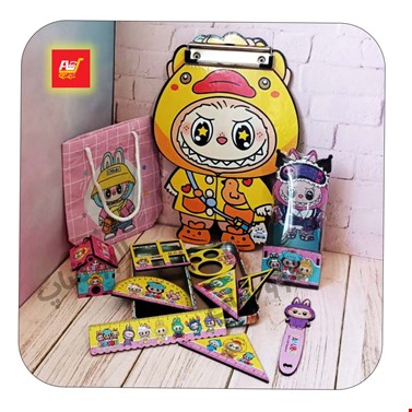 بسته هدیه تحریر فانتزی لبوبو شماره 1