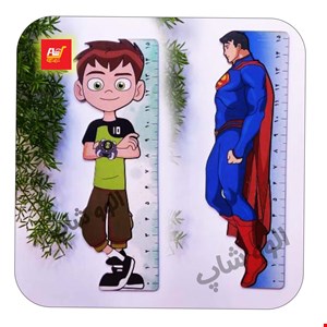 خط کش پلکسی بنتن 15 سانتی