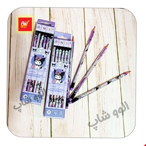 مداد مشکی پاکن دار پرودون طرح کرومی و دوستان