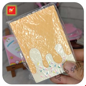 دفترچه شکلاتی فانتزی سیلیکونی معطر