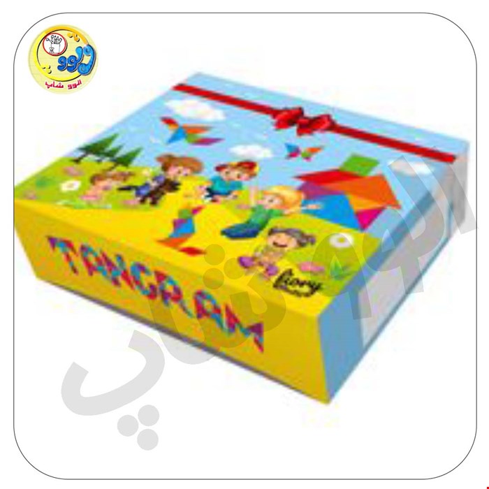 بازی فکری مستر راد مدل تانگرام رنگی