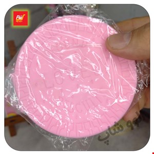 دفترچه شکلاتی سیلیکونی معطر بیسکوییت طرح 1