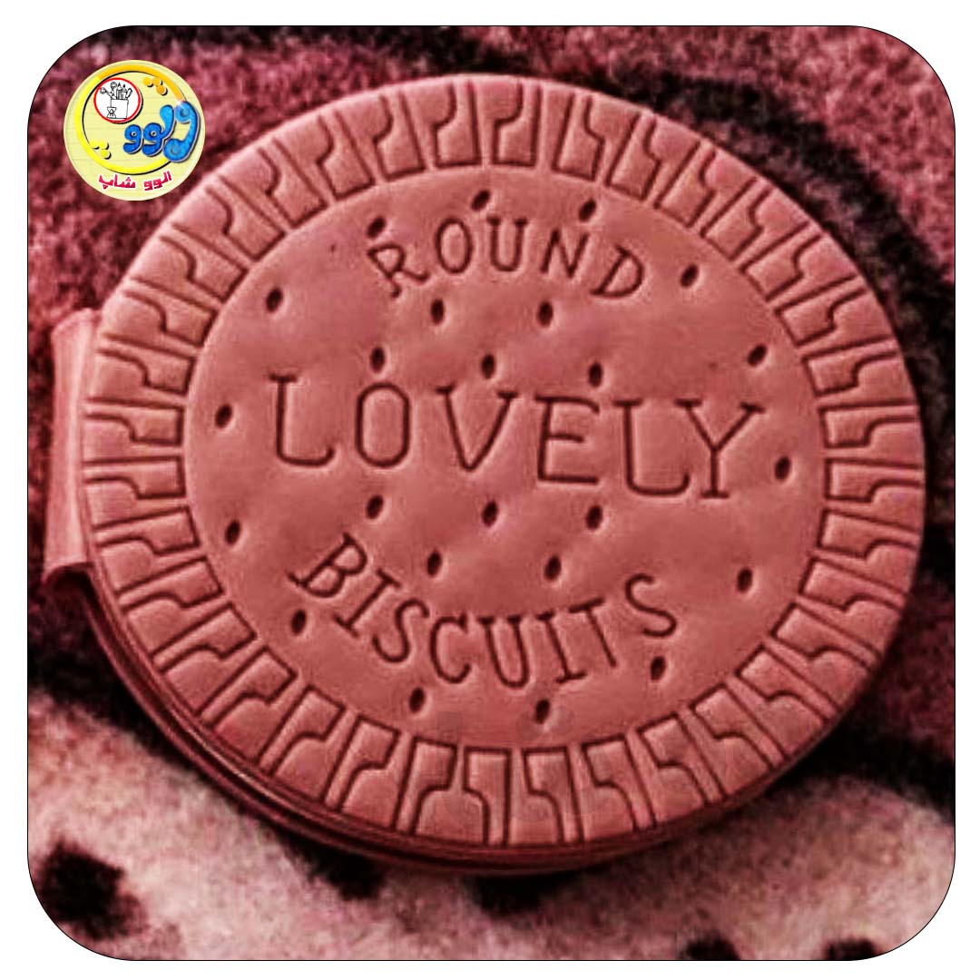 یک عدد دفترچه بیسکویتی رنگ شکلاتی با عطر و بوی واقعی