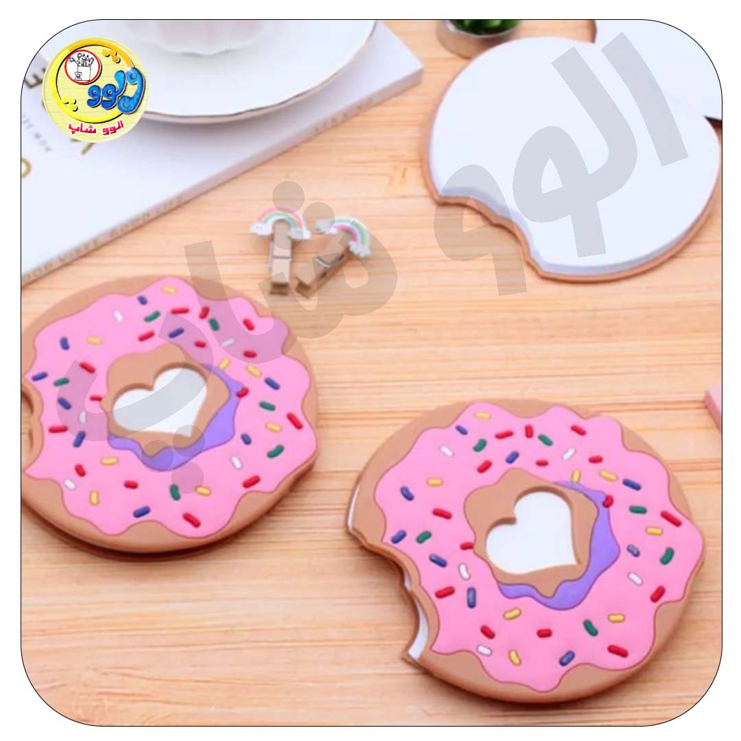 یک دفترچه معطر همبرگر قلبی