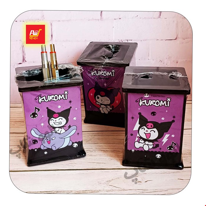 جاقلمی کرومی رومیزی مکعبی