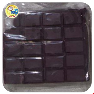 دفترچه شکلاتی سیلیکونی معطر قهوه ای