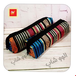 جامدادی جاجیمی تک زیپ 