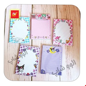 دفترچه استیک نوت کرومی 