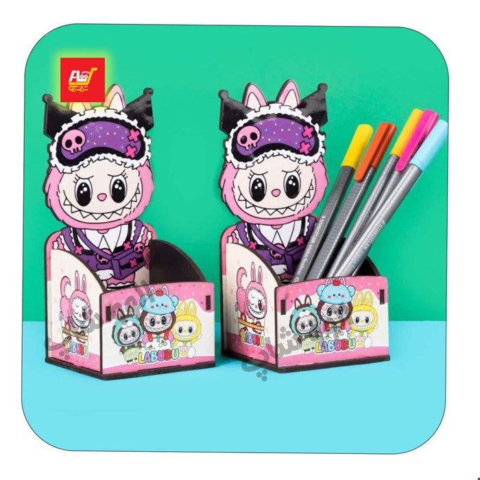 جاقلمی لبوبو مینی ایستاده چوبی 