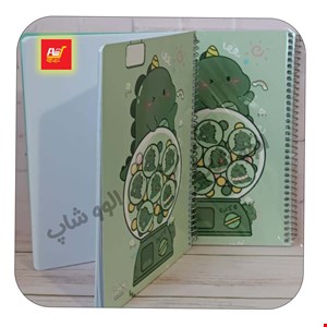 دفتر نقاشی دایناسور فانتزی 50 برگ مستر راد