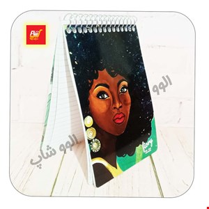 دفترچه یادداشت طرح دختر ملکه تاریکی 