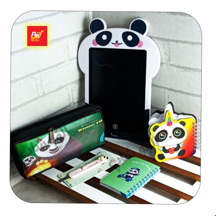 ست تحریر پسرانه خرس پاندا شماره 8 - شامل 5 تکه