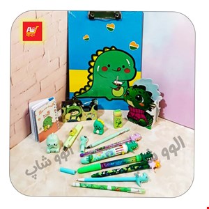 ست تحریر پسرانه دایناسور و داینی شماره 6 -شامل  تکه15