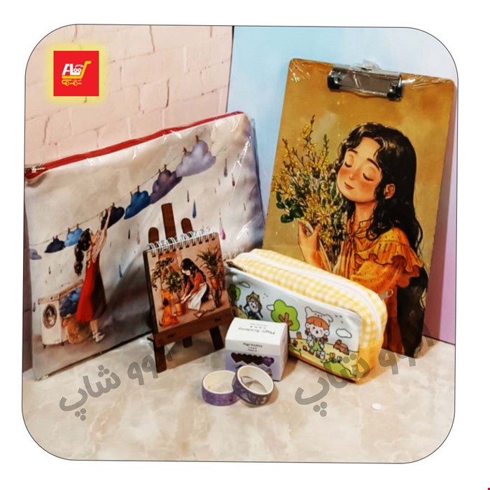 ست تحریر دخترانه دختر جنگل  شماره 2 - شامل 5 تکه 