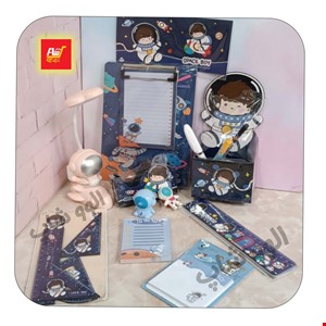 ست لوازم التحریر  پسرانه فضانورد شماره 9-14 تکه