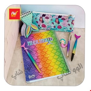  ست تحریر پری دریایی شماره 2 - شامل 7 تکه