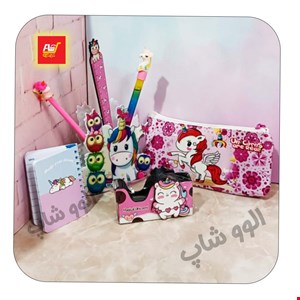 بسته ست هدیه تحریر فانتزی یونیکورن 2