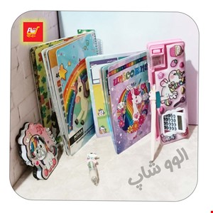 بسته ست هدیه تحریر فانتزی یونیکورن 8 - شامل6 تکه