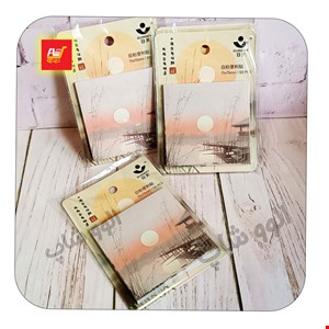 استیک نوت فانتزی چسبی طرح منظره غروب آفتاب / یادداشت فانتزی