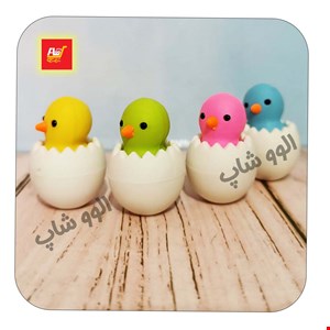 پاکن تخم مرغ و جوجه جوایزی سه بعدی